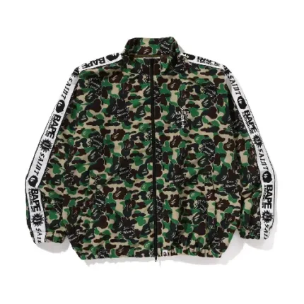 BAPE x SAINT Camo Track Jacket