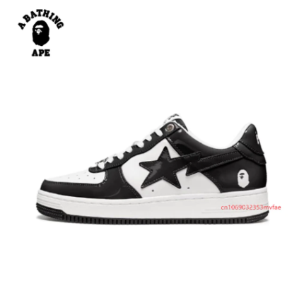 Bape Black Shoes