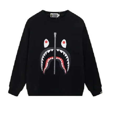 Bape Black Zipper Sweater