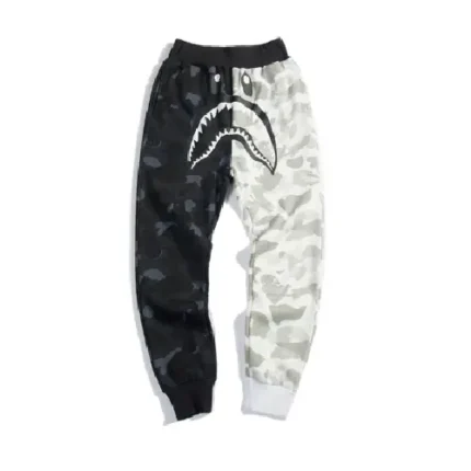 Bape Camo Shark Sweatpants