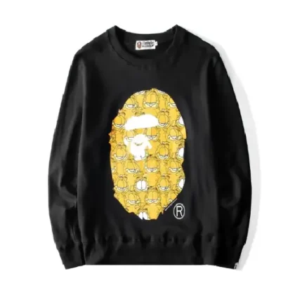 Bape Logo Sweater Black