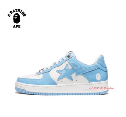 Bape Shoes Blue